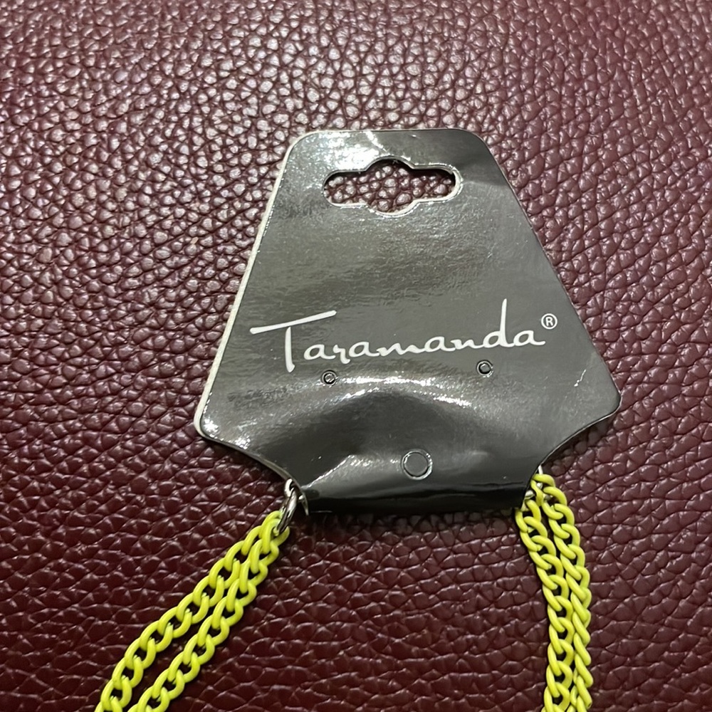 NWT Taramanda yello bracelet with gold chain link - Picture 2 of 4